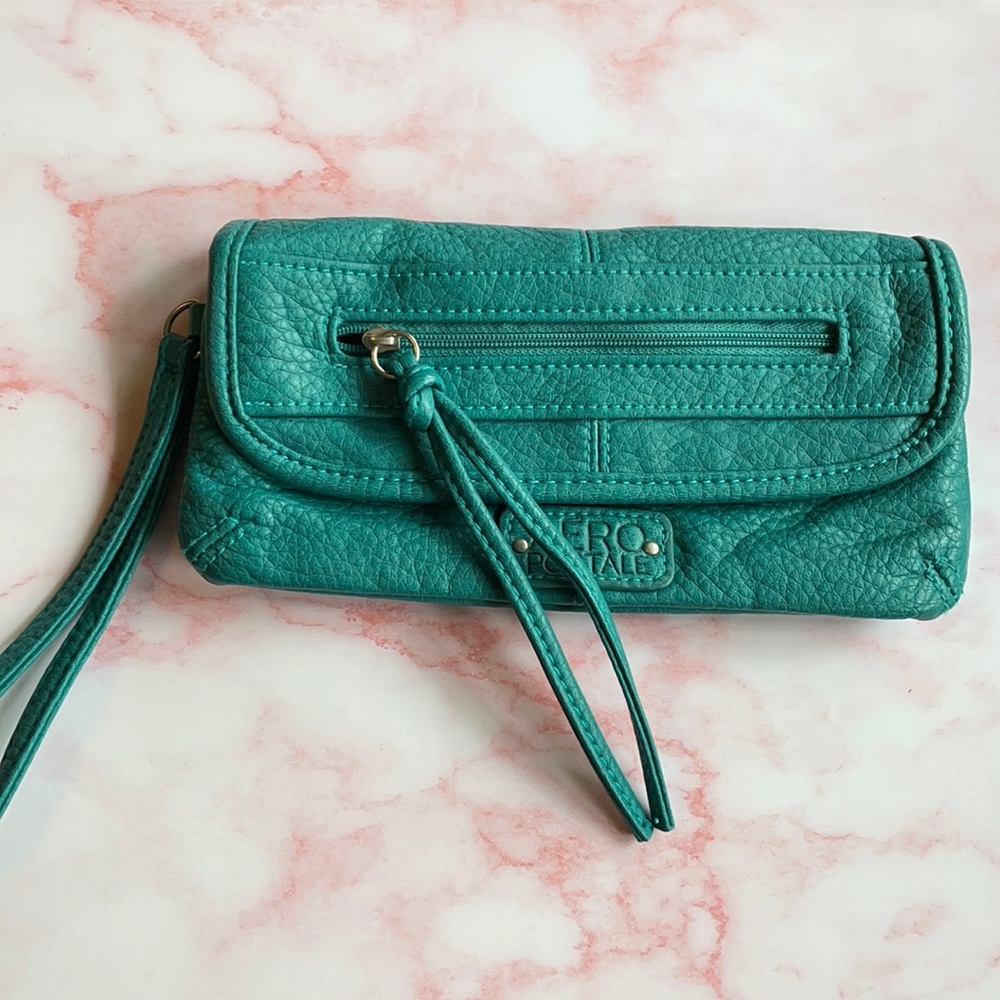Aeropostale Pleather Wristlet